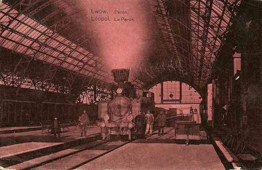 Львовский вокзал - вид перрона